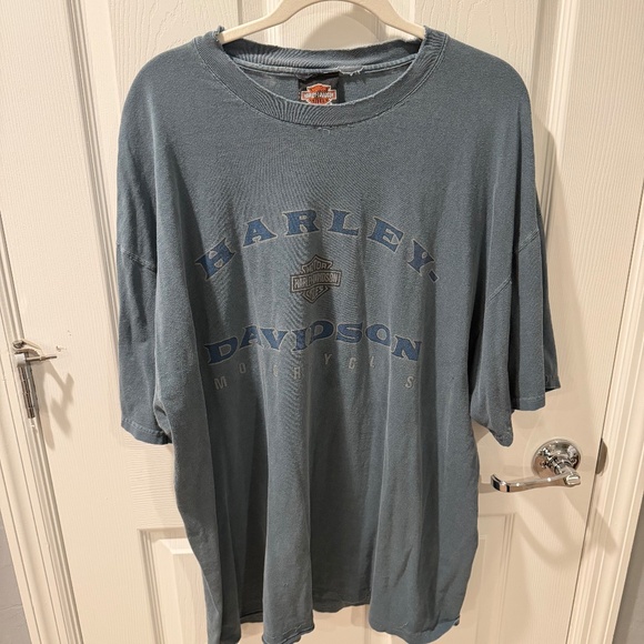 Harley-Davidson Other - VTG Harley Davidson Rossiter's Sarasota FL Distressed Graphic Tee Size XL